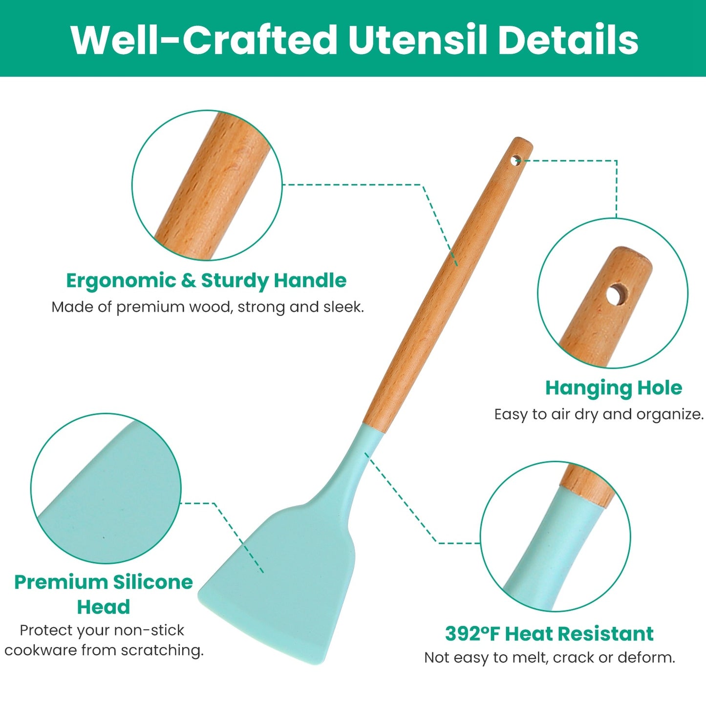Set Of 35Pcs Kitchen Cooking Utensils