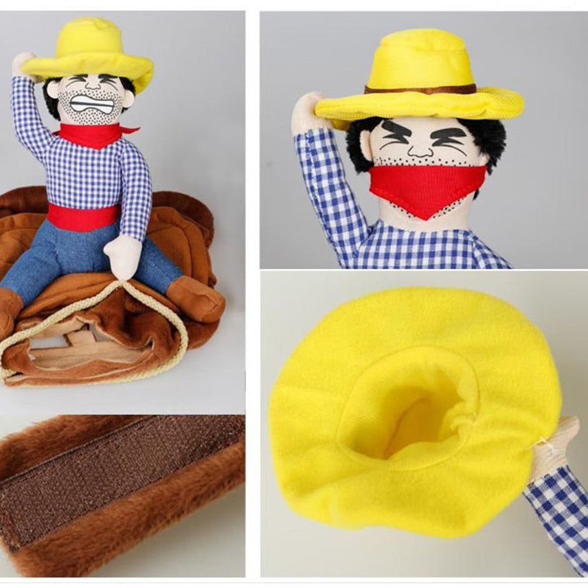 Horse Riding Costume for Dog/Cat