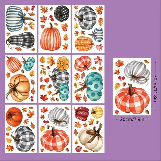 9 Sheets of Window Clings